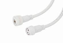 Соединительный кабель (2pin) герметичный (IP67) 2х1,0мм² белый REXANT картинка 